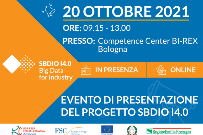 Save the Date evento SBDIO I4.0